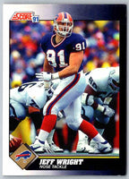 1991 Score Jeff Wright #493