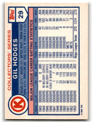 1985 Topps Circle K Gil Hodges