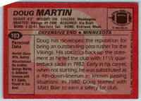 1983 Topps Doug Martin #103