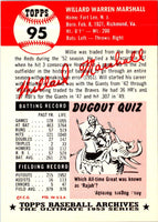1991 Topps Archives 1953 Willard Marshall #95