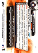 2017 Bowman Blue George Springer