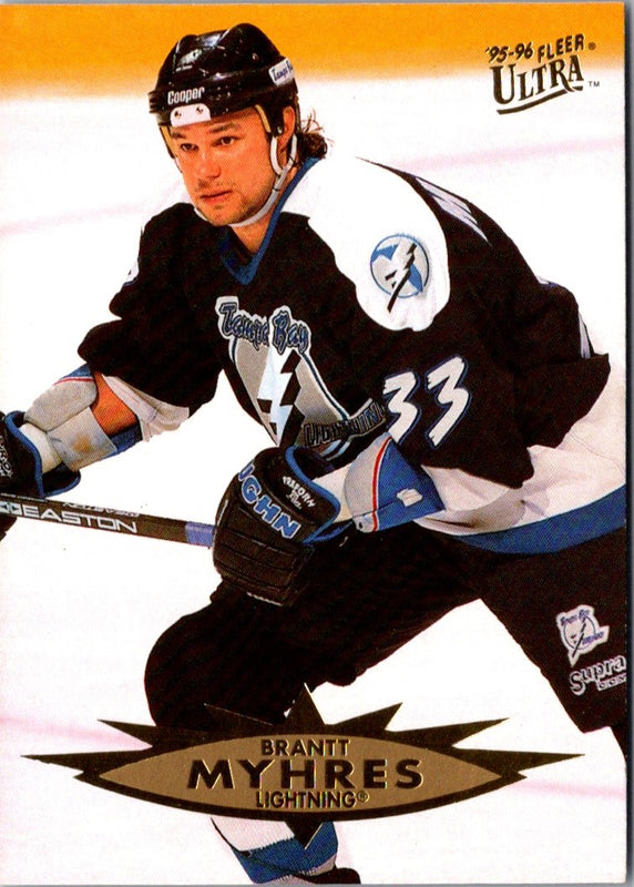 1995 Ultra Brantt Myhres #154 Rookie