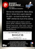 2010 Topps Ticket to Town Manny Ramirez #TTT25