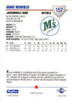 1992 SkyBox AA Marc Newfield #157