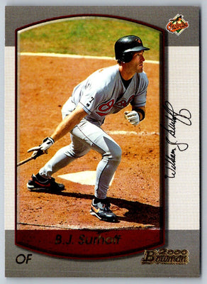 2000 Bowman B.J. Surhoff #67
