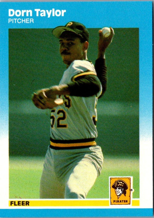 1987 Fleer Update Glossy Dorn Taylor #U-118