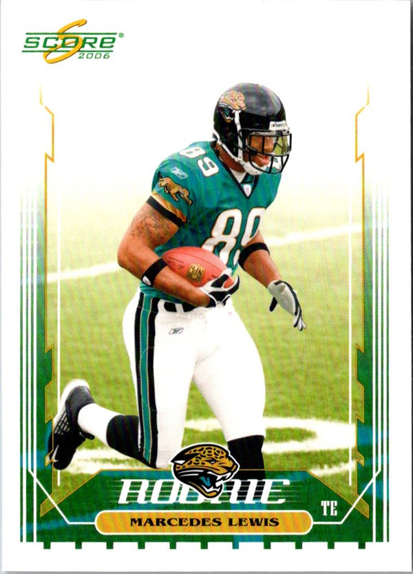 2006 Score Marcedes Lewis #357 Rookie