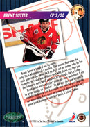 1992 Parkhurst Cherry Picks Brent Sutter