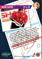 1992 Parkhurst Cherry Picks Brent Sutter #CP3