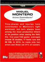 2011 Topps Lineage Miguel Montero #104