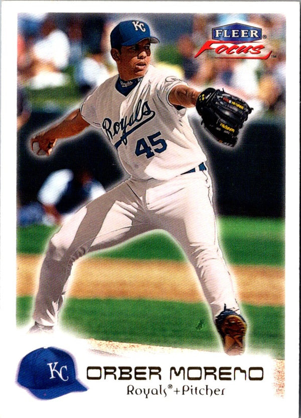 2000 Fleer Focus Orber Moreno #114