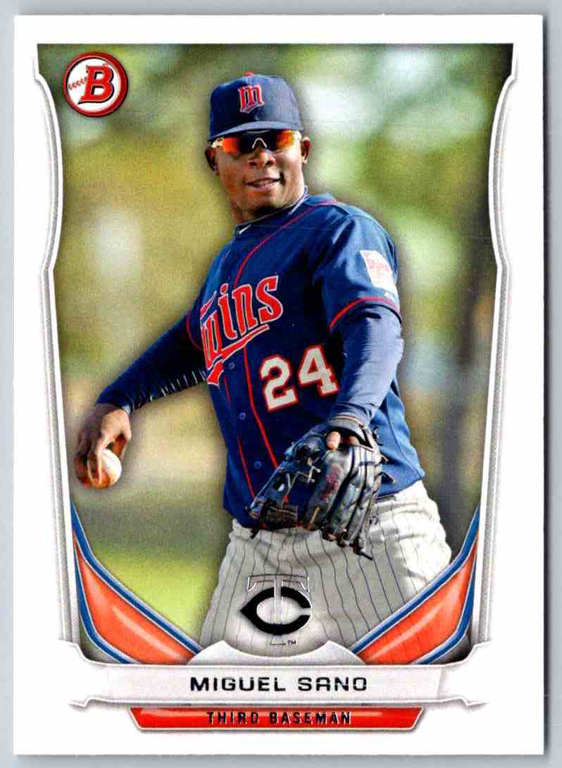 2014 Bowman Miguel Sano