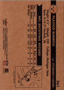 2001 Fleer Tradition Glossy Plaxico Burress