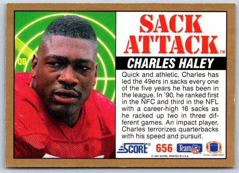 1991 Score Charles Haley