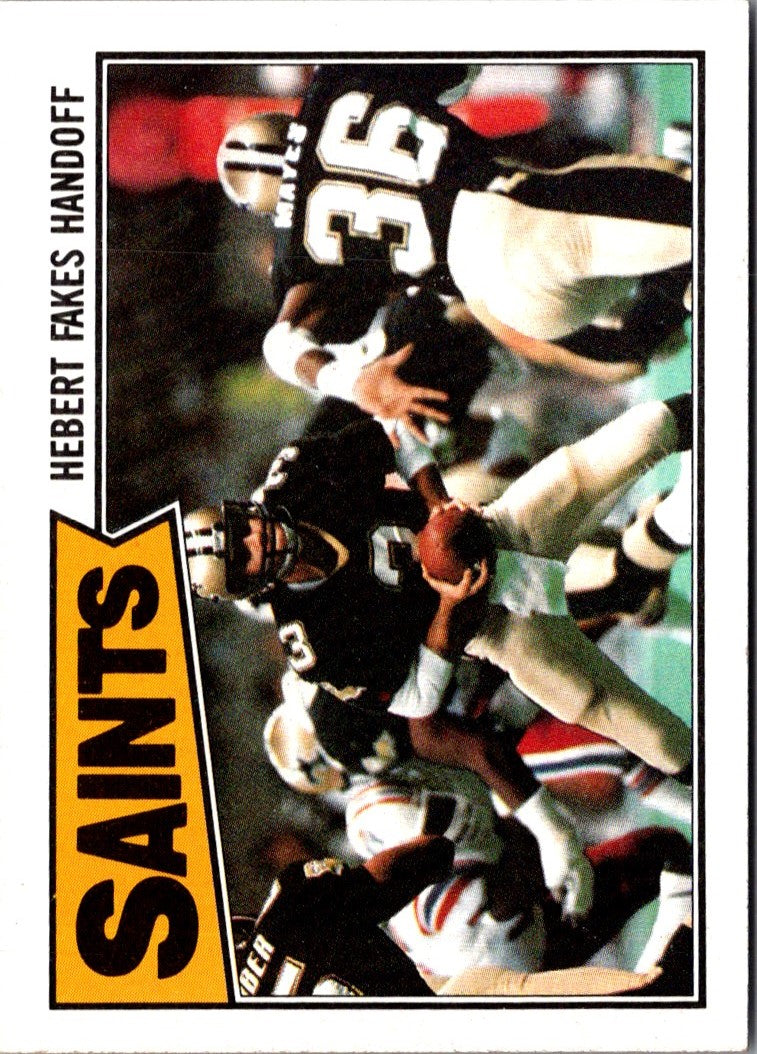 1987 Topps Bobby Hebert