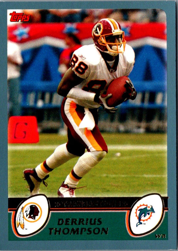 2003 Topps Derrius Thompson #56