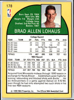 1990 Hoops Brad Lohaus #178