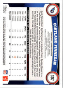 2011 Topps Cortland Finnegan