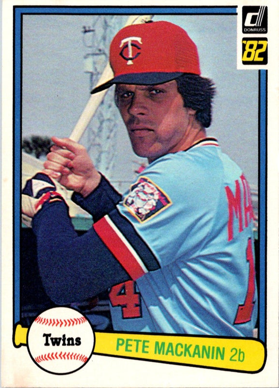 1982 Donruss Pete Mackanin #354