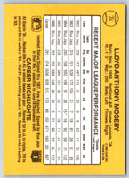 1987 Donruss Lloyd Moseby #105