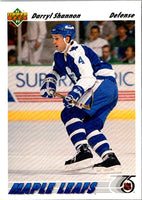 1991 Upper Deck Darryl Shannon #493 Rookie