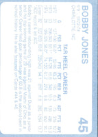 1989 Collegiate Collection North Carolina's Finest Bobby Jones #45