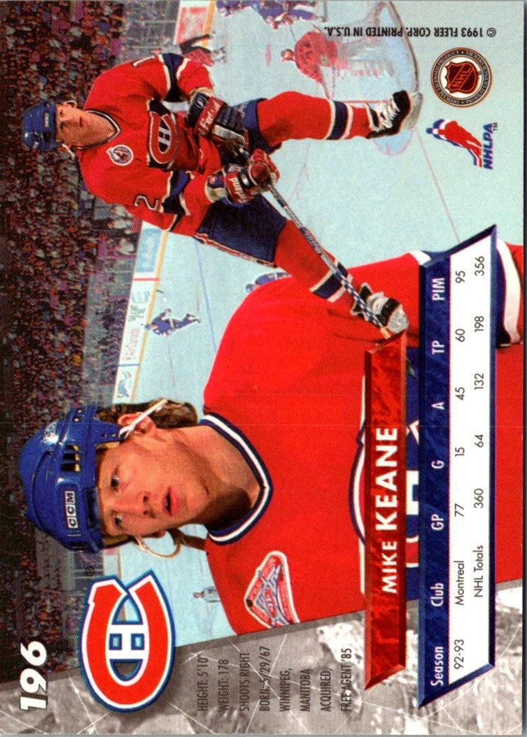 1993 Ultra Mike Keane