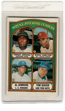 1972 Topps NL 1971 Pitching Leaders - Fergie Jenkins/Steve Carlton/Al Downing/Tom Seaver