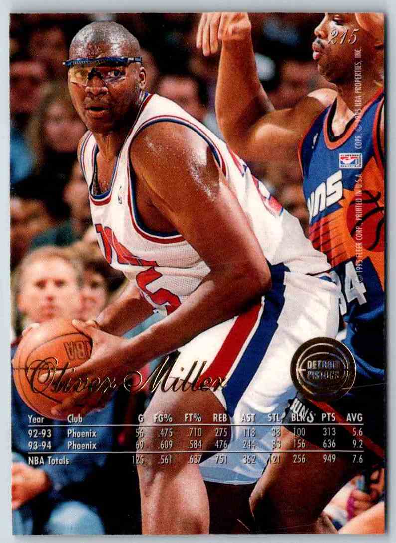 1994 Flair Oliver Miller