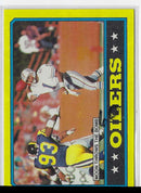 1986 Fleer Team Action Stickers Houston Oilers Helmet