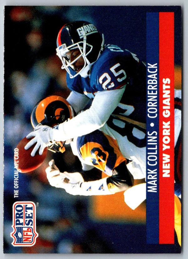 1991 Pro Set Mark Collins #57