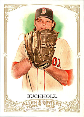 2012 Topps Allen & Ginter Clay Buchholz #50