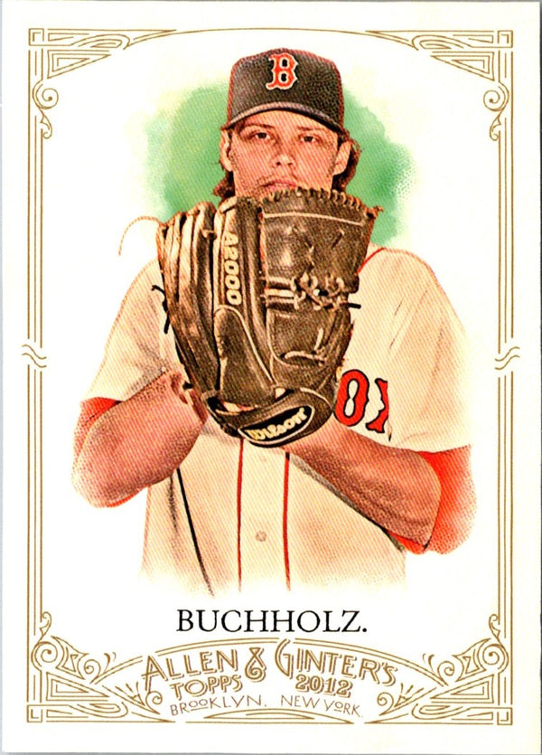 2012 Topps Allen & Ginter Clay Buchholz #50