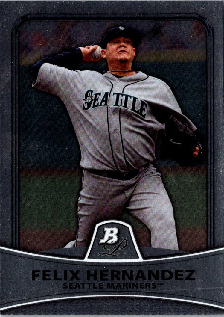 2010 Bowman Platinum Felix Hernandez