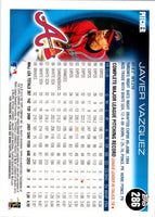 2010 Topps Javier Vazquez #286