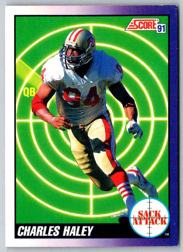 1991 Score Charles Haley #656