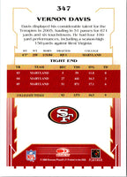 2006 Score Vernon Davis #347 Rookie