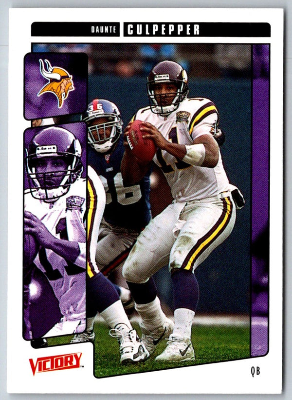 2001 Upper Deck Victory Daunte Culpepper #184