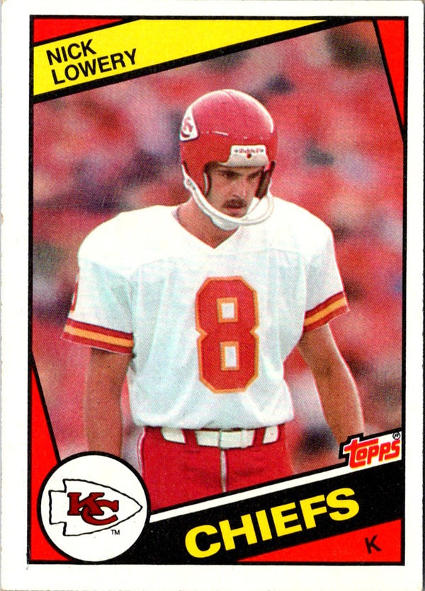 1983 Topps Nick Lowery #9