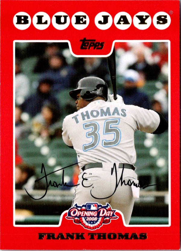 2008 Topps Opening Day Frank Thomas #95