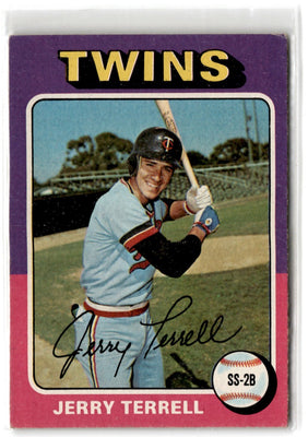 1975 Topps Jerry Terrell #654 EXMT