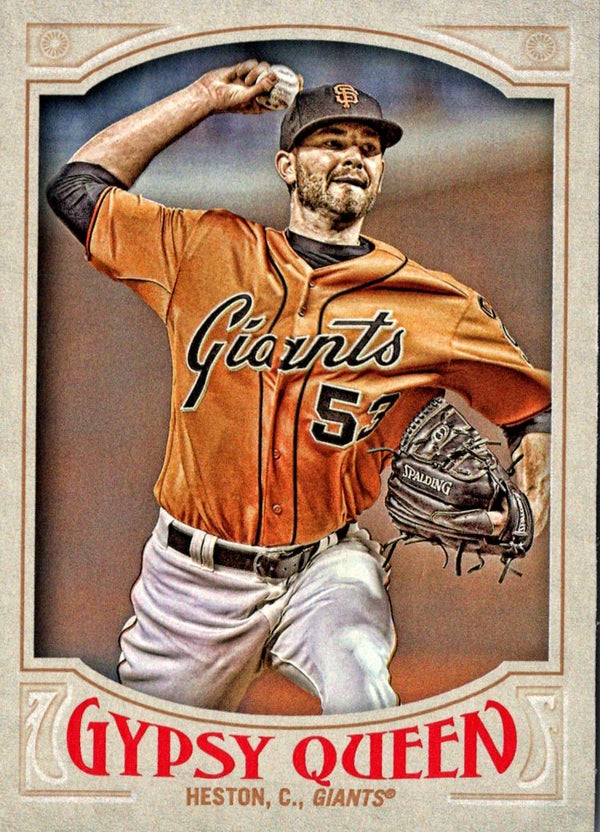 2016 Topps Gypsy Queen Chris Heston #203