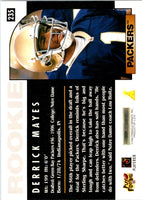 1996 Score Derrick Mayes #235 Rookie