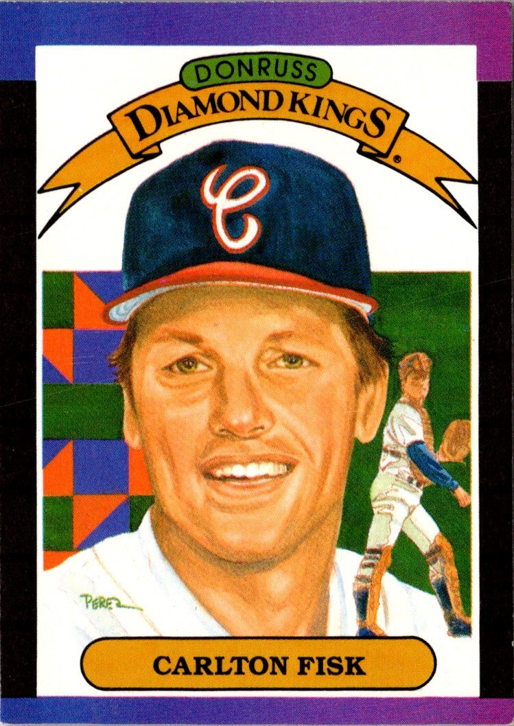 1989 Diamond Kings Carlton Fisk