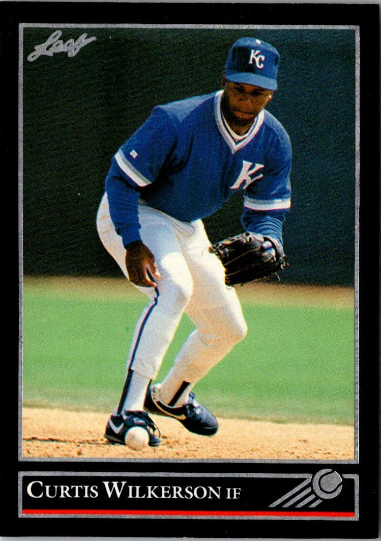 1992 Leaf Black Gold Curtis Wilkerson