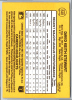 1986 Donruss Dave Stewart #619