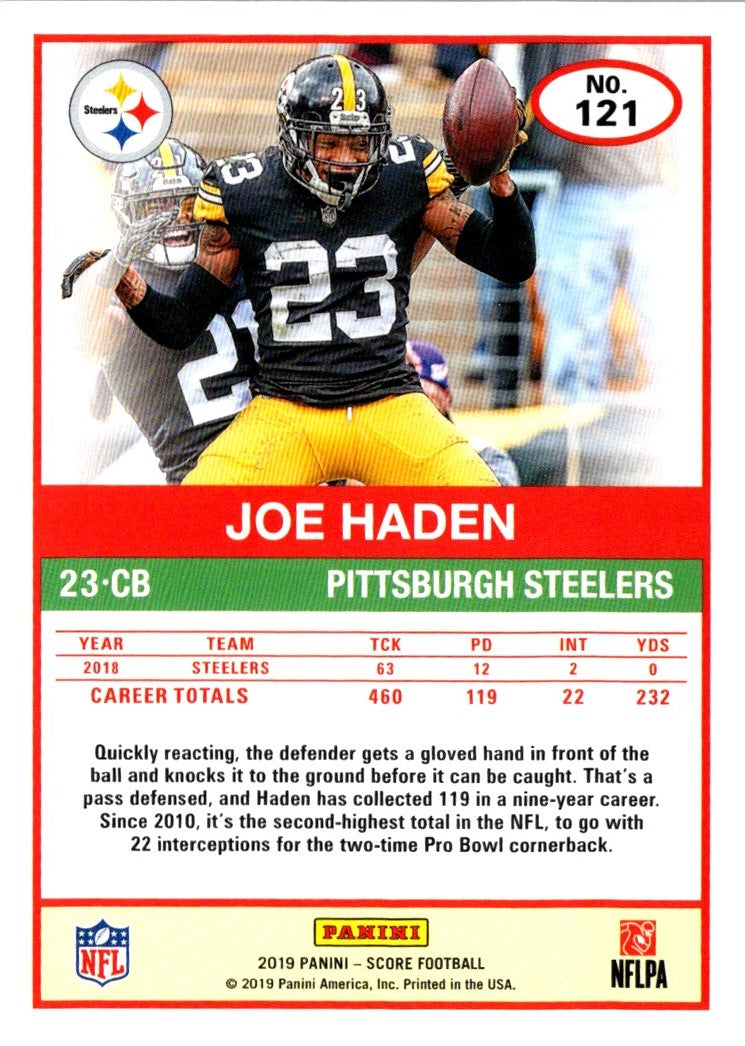 2019 Score Joe Haden