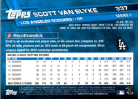 2017 Topps Scott Van Slyke #337