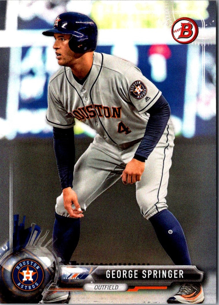 2017 Bowman Blue George Springer