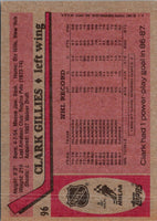 1987 Topps Clark Gillies #96